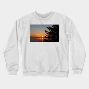 North Shore Sunrise With Pine Crewneck Sweatshirt